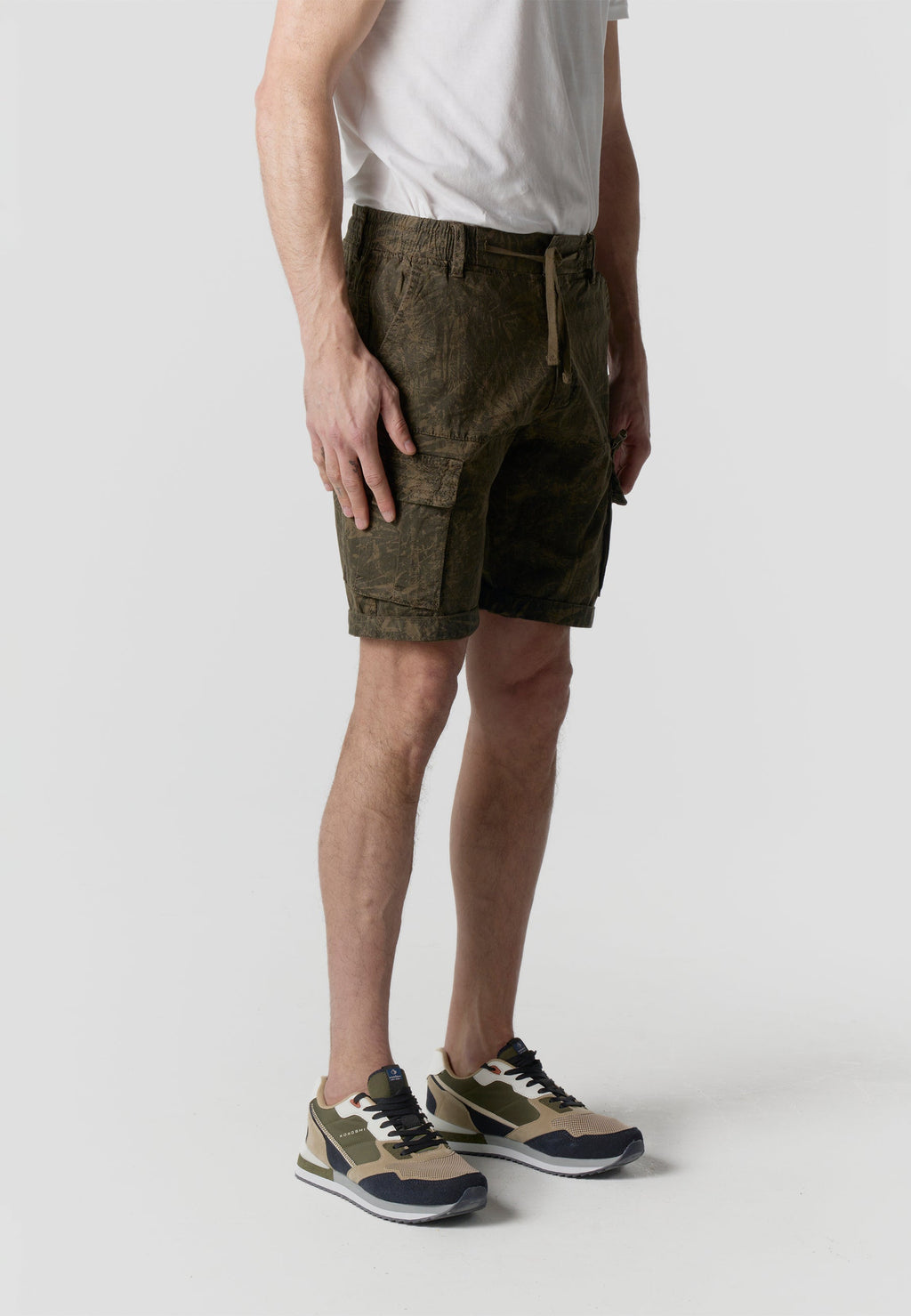 Bermuda Hombre Cargo Algodón Relaxed – Koroshi 2611PS12