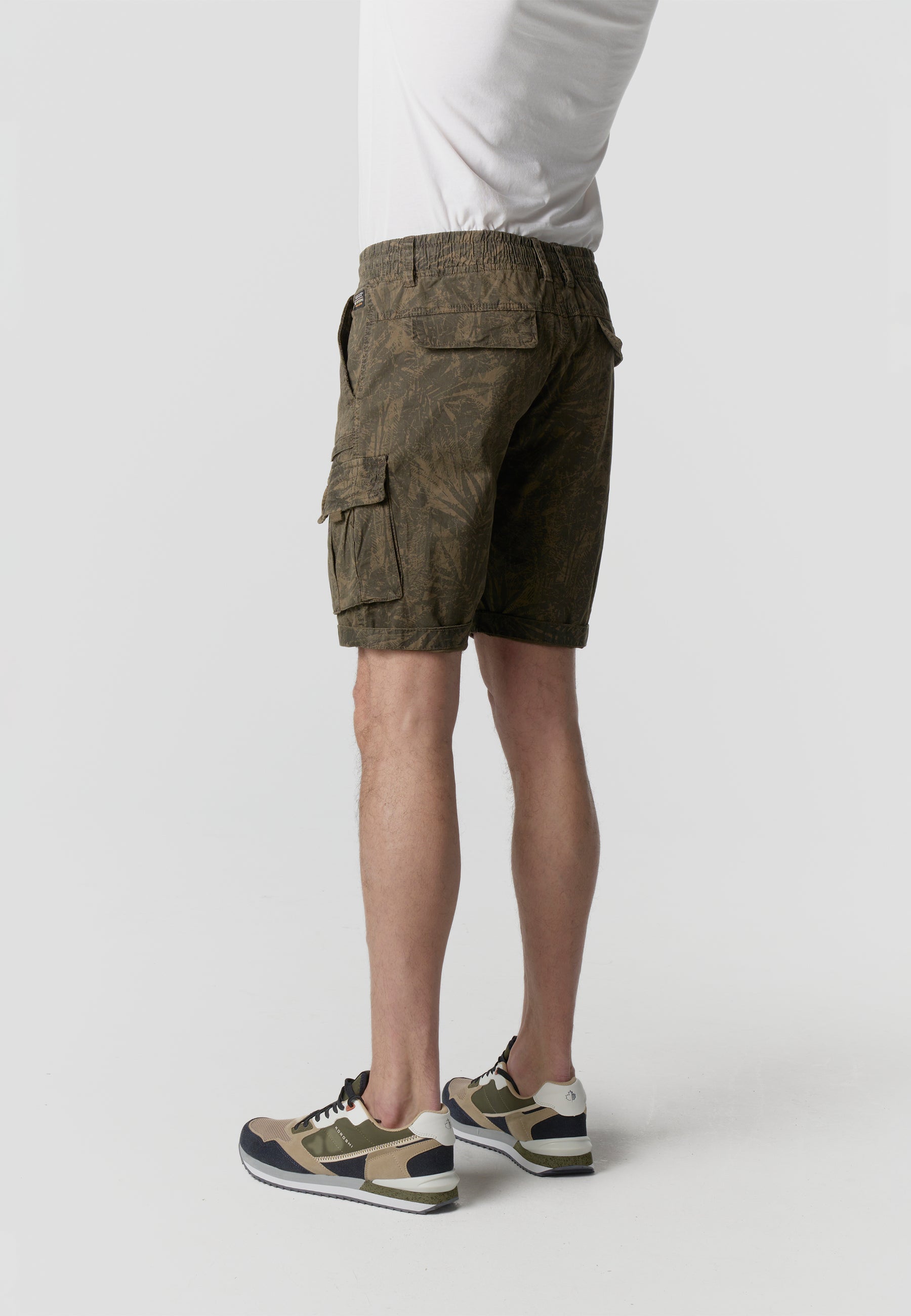Bermuda Hombre Cargo Algodón Relaxed – Koroshi 2611PS12