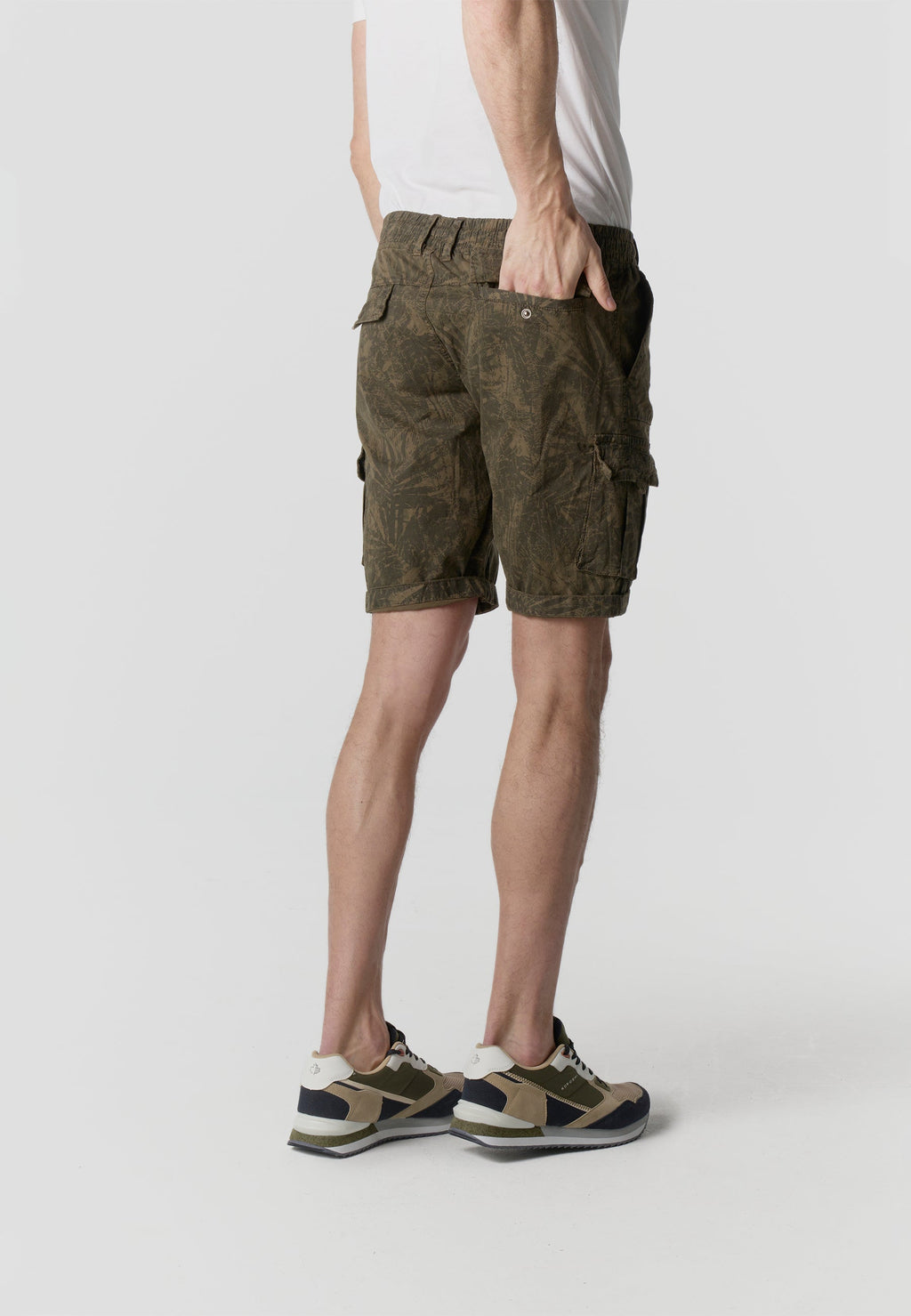 Bermuda Hombre Cargo Algodón Relaxed – Koroshi 2611PS12