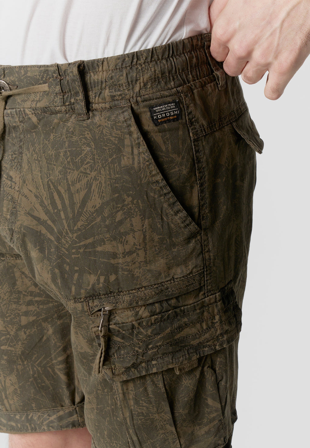 Bermuda Hombre Cargo Algodón Relaxed – Koroshi 2611PS12