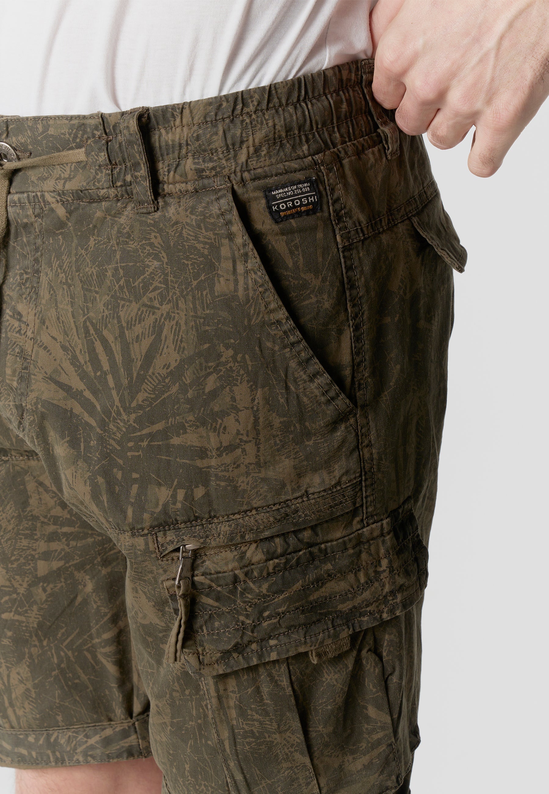 Bermuda Hombre Cargo Algodón Relaxed – Koroshi 2611PS12
