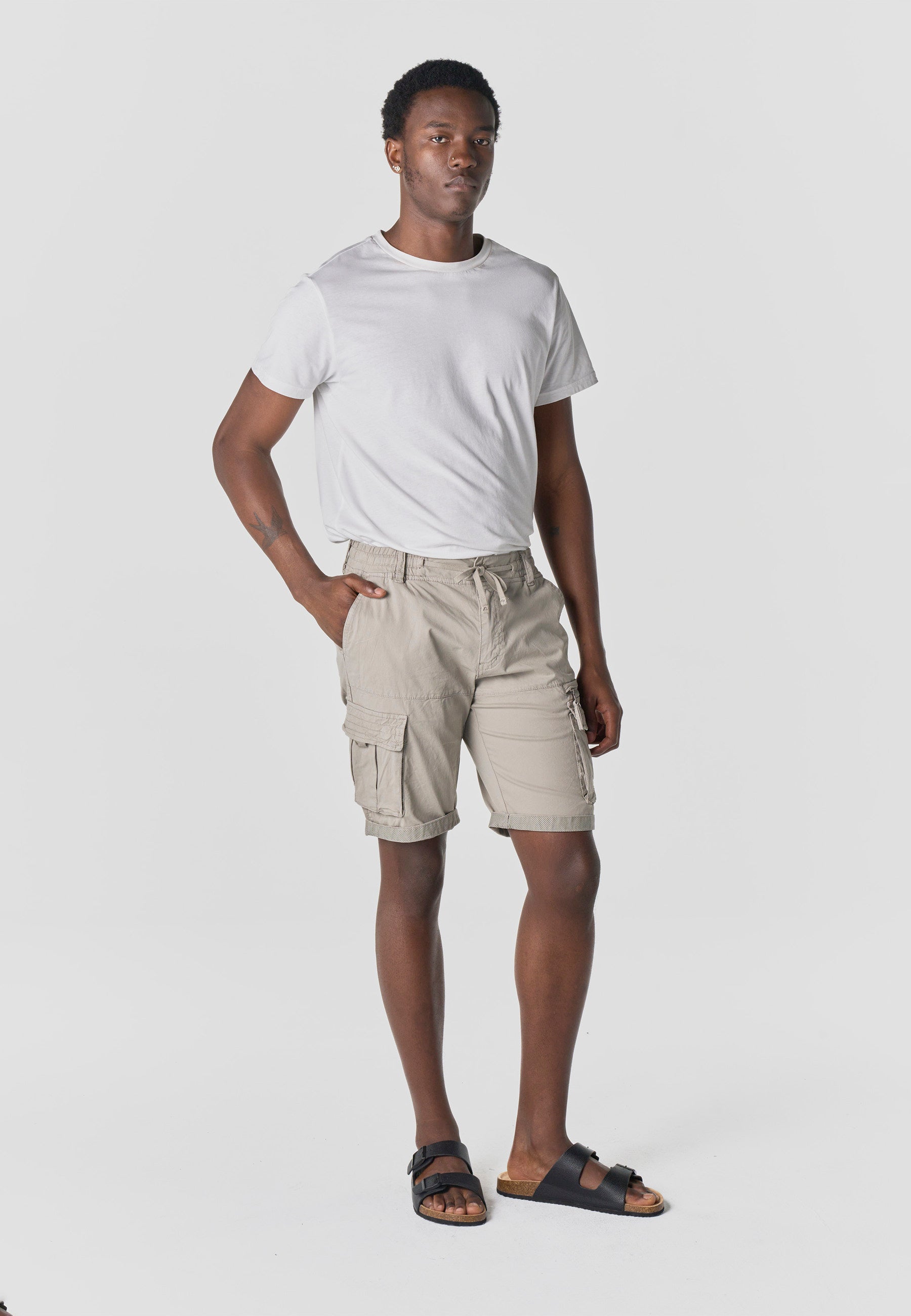 Bermuda Hombre Cargo Algodón Relaxed – Koroshi 2611PS12