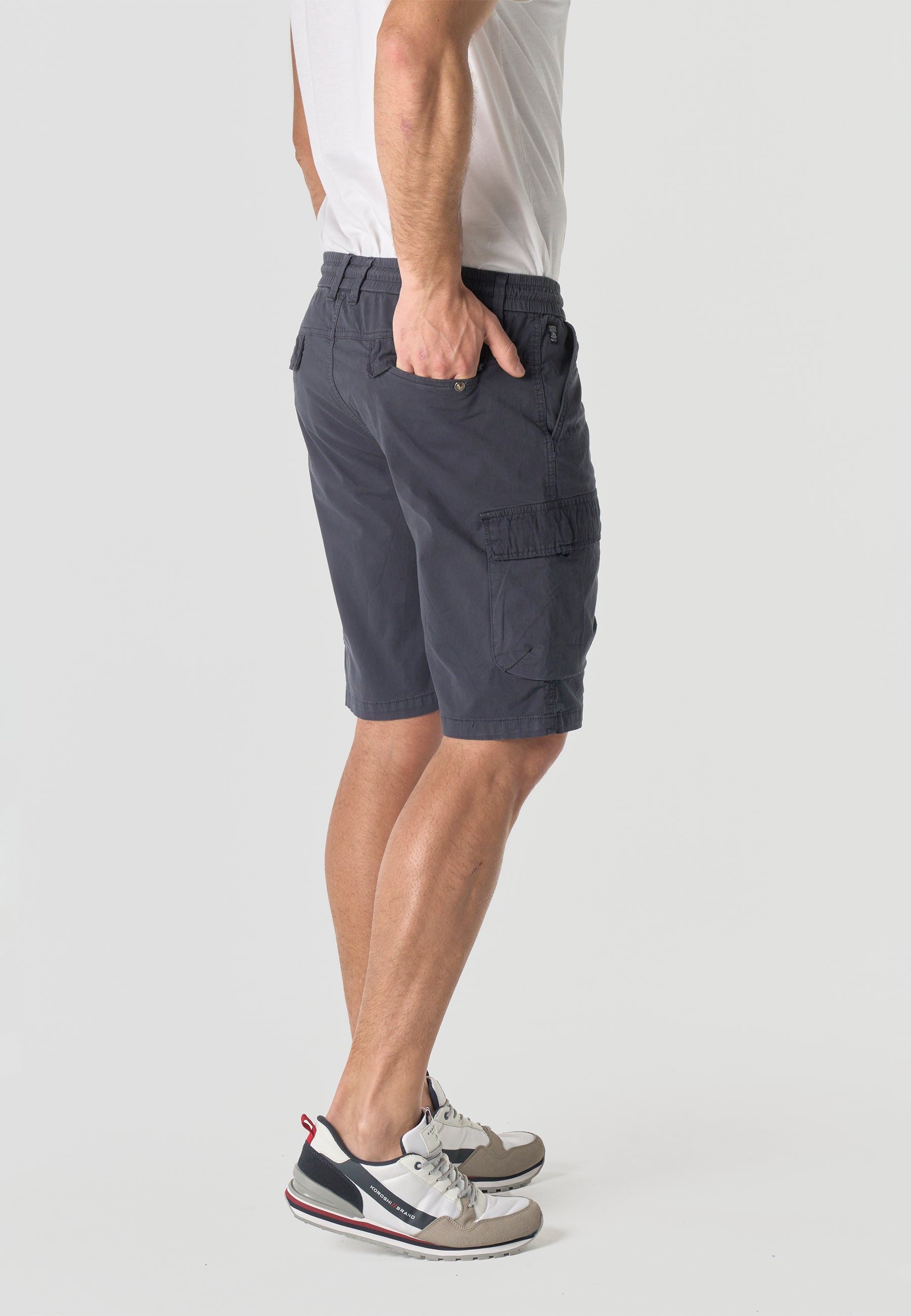 Bermuda Hombre Cargo Algodón Relaxed – Koroshi 2611PS13
