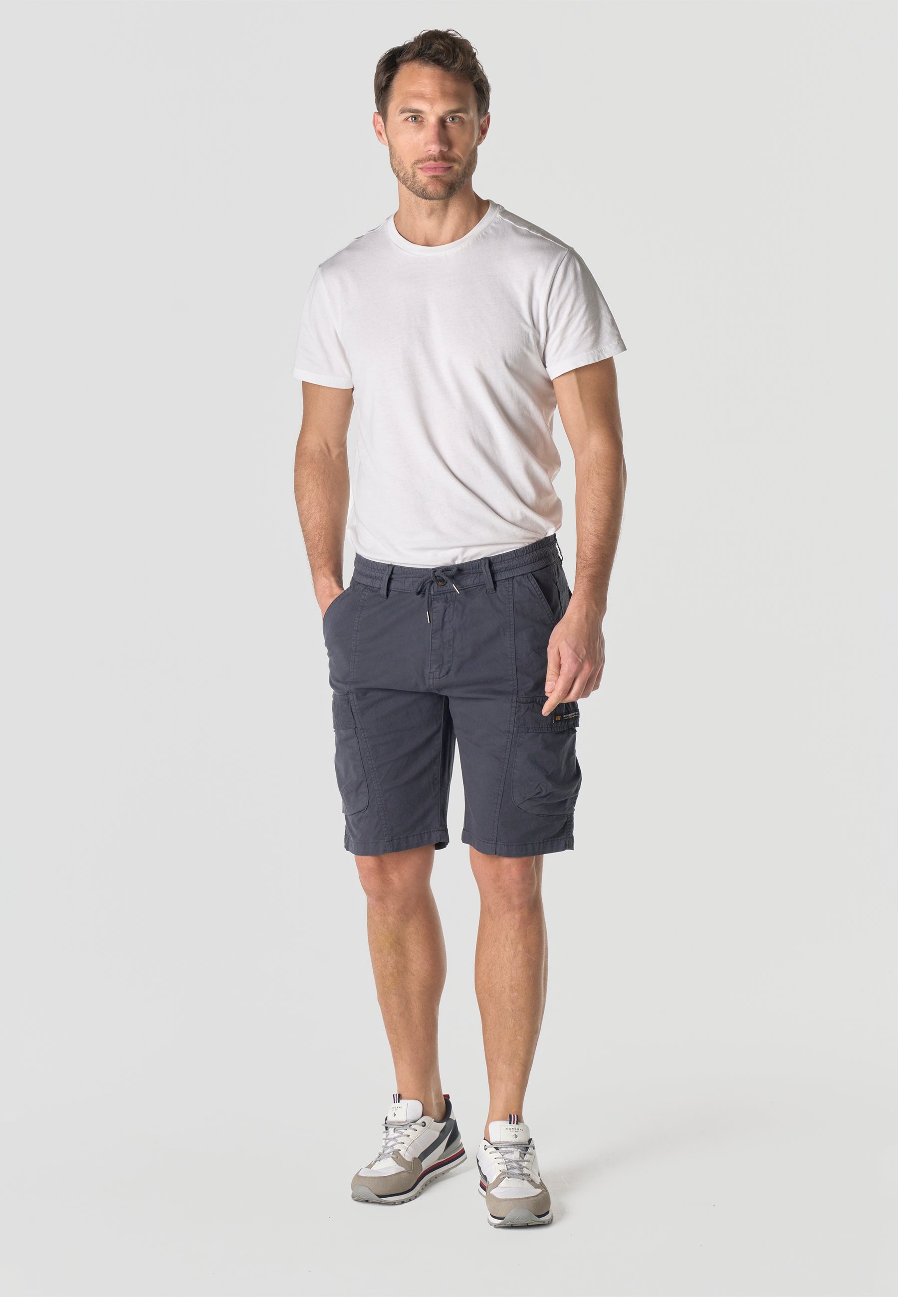 Bermuda Hombre Cargo Algodón Relaxed – Koroshi 2611PS13