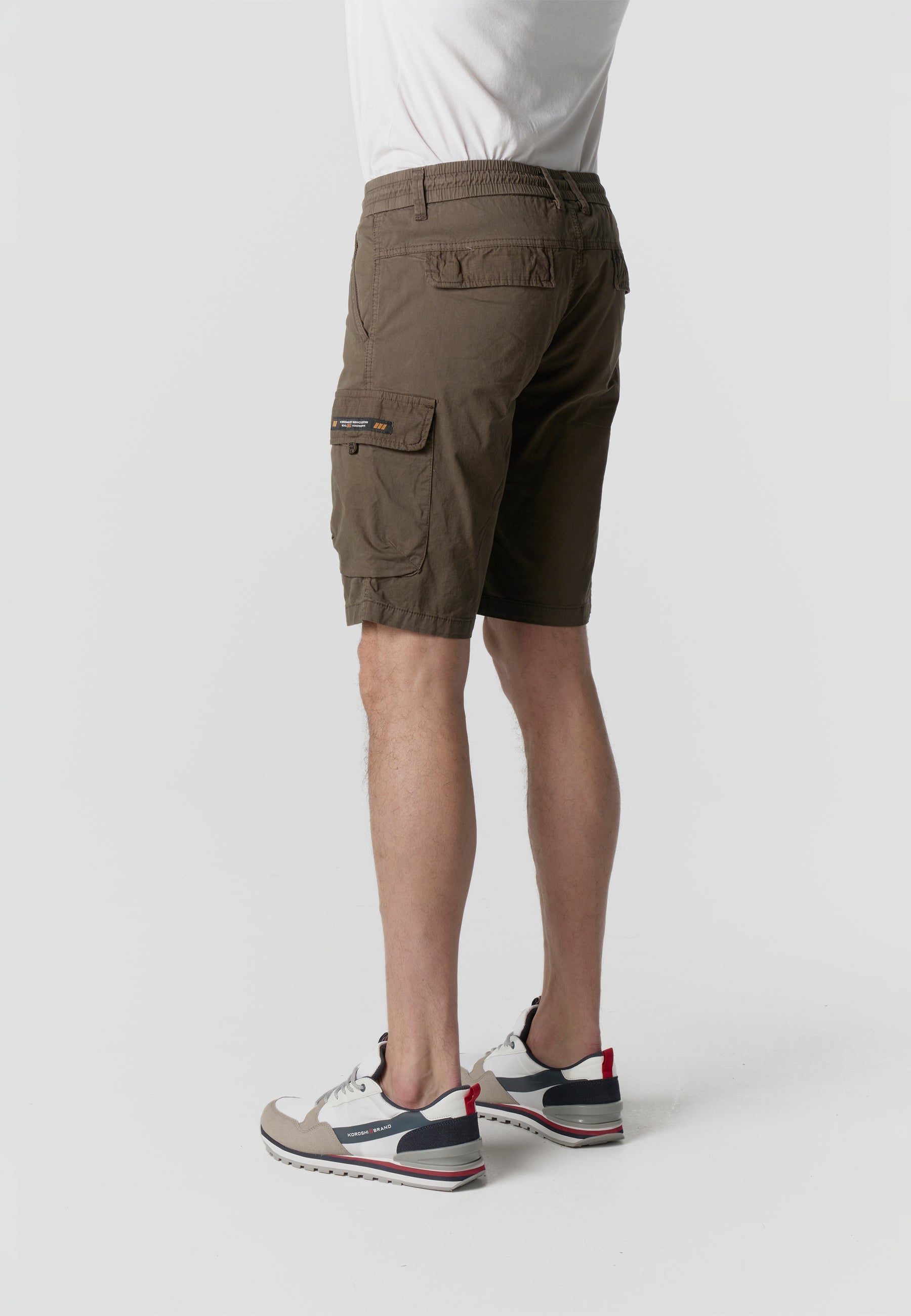 Bermuda Hombre Cargo Algodón Relaxed – Koroshi 2611PS13