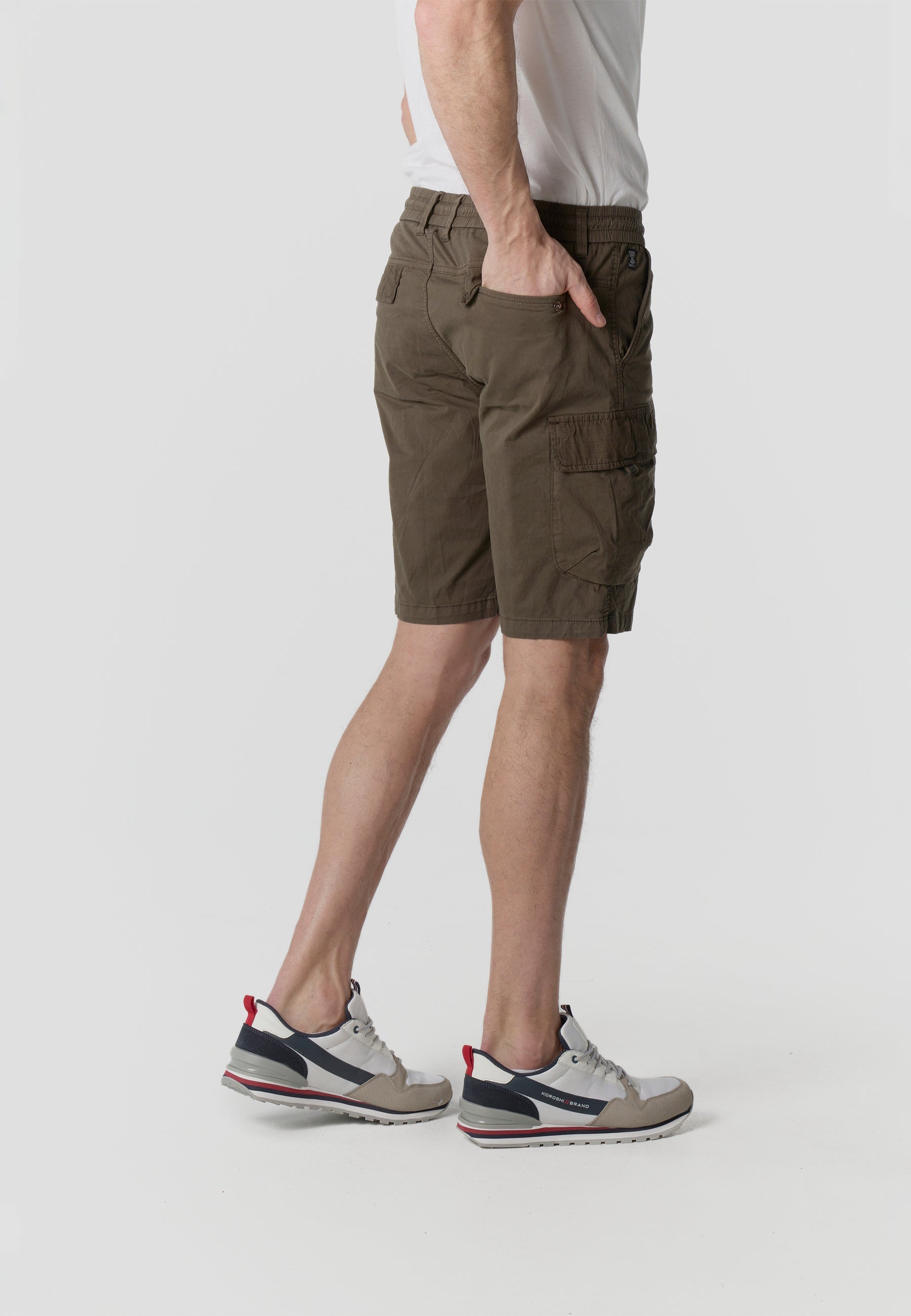 Bermuda Hombre Cargo Algodón Relaxed – Koroshi 2611PS13