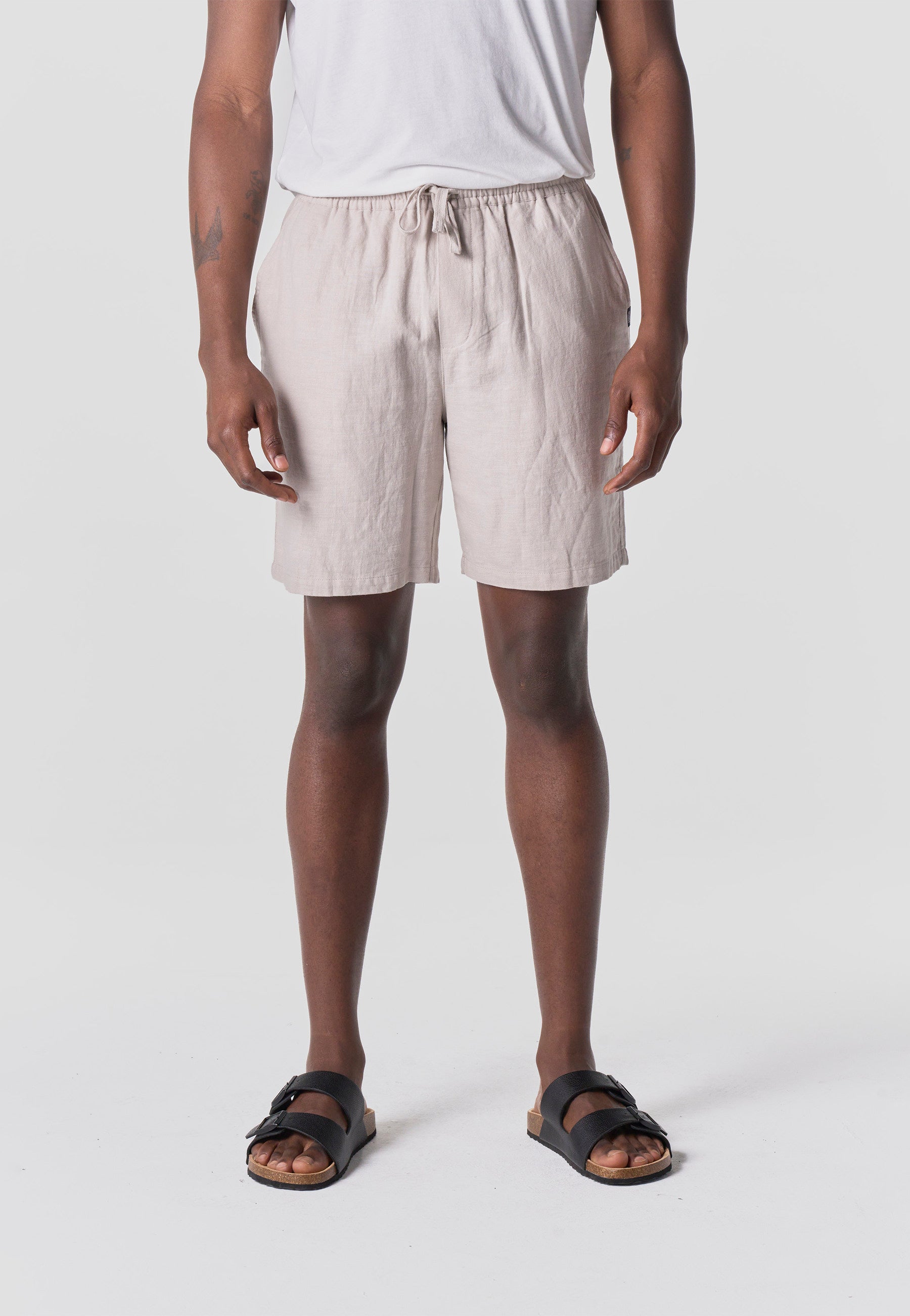 Short Hombre Jogger Algodón Lino Relaxed – Koroshi 2611PS16