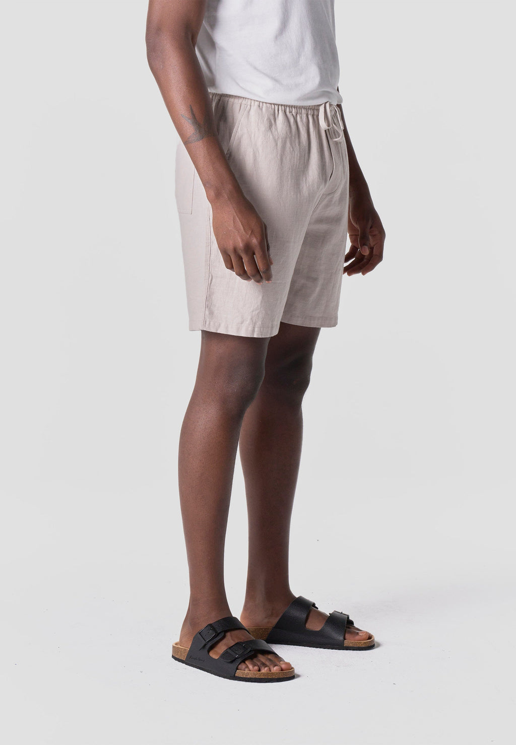 Short Hombre Jogger Algodón Lino Relaxed – Koroshi 2611PS16