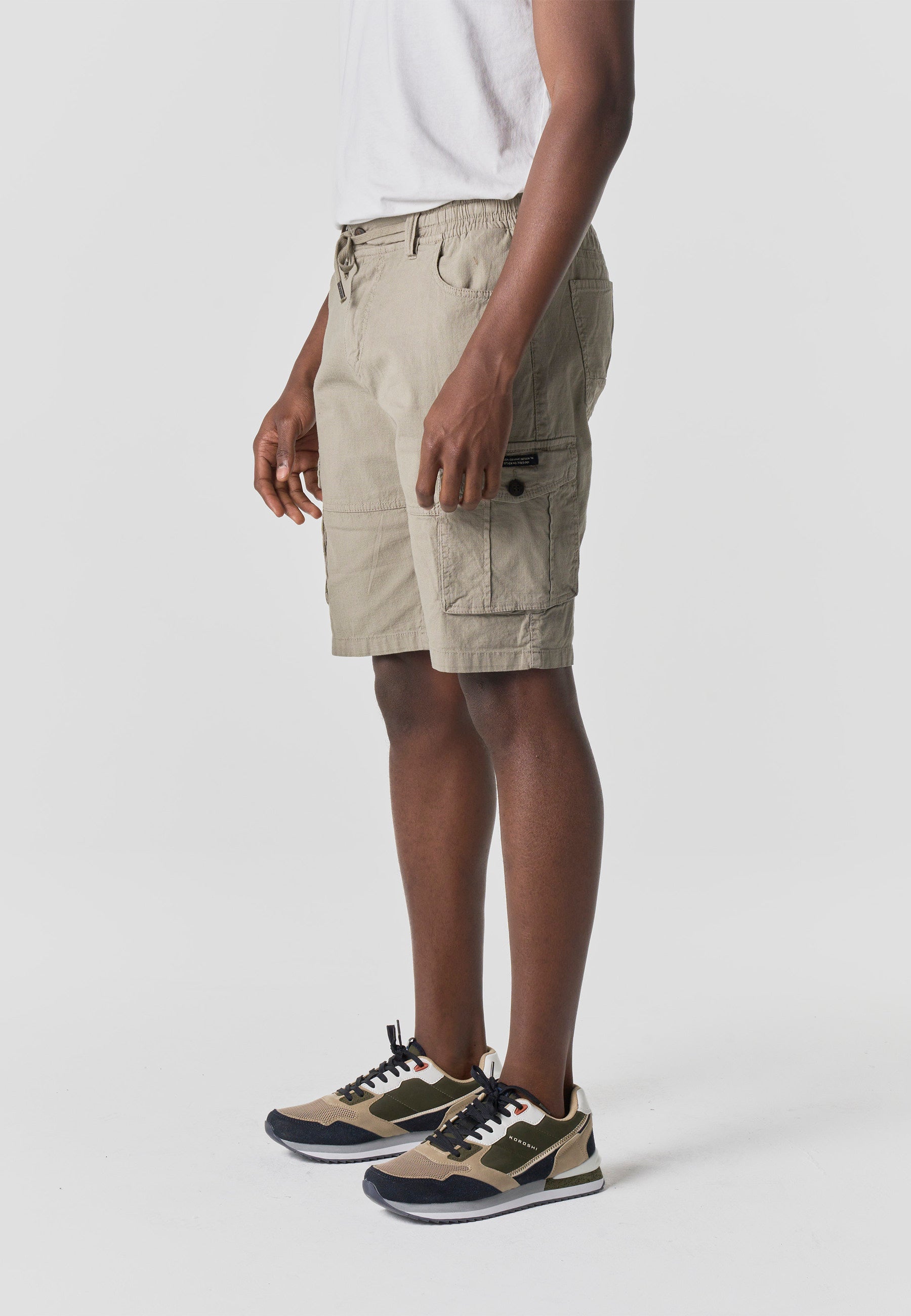 Bermuda Hombre Cargo Algodón Relaxed – Koroshi 2611PS17