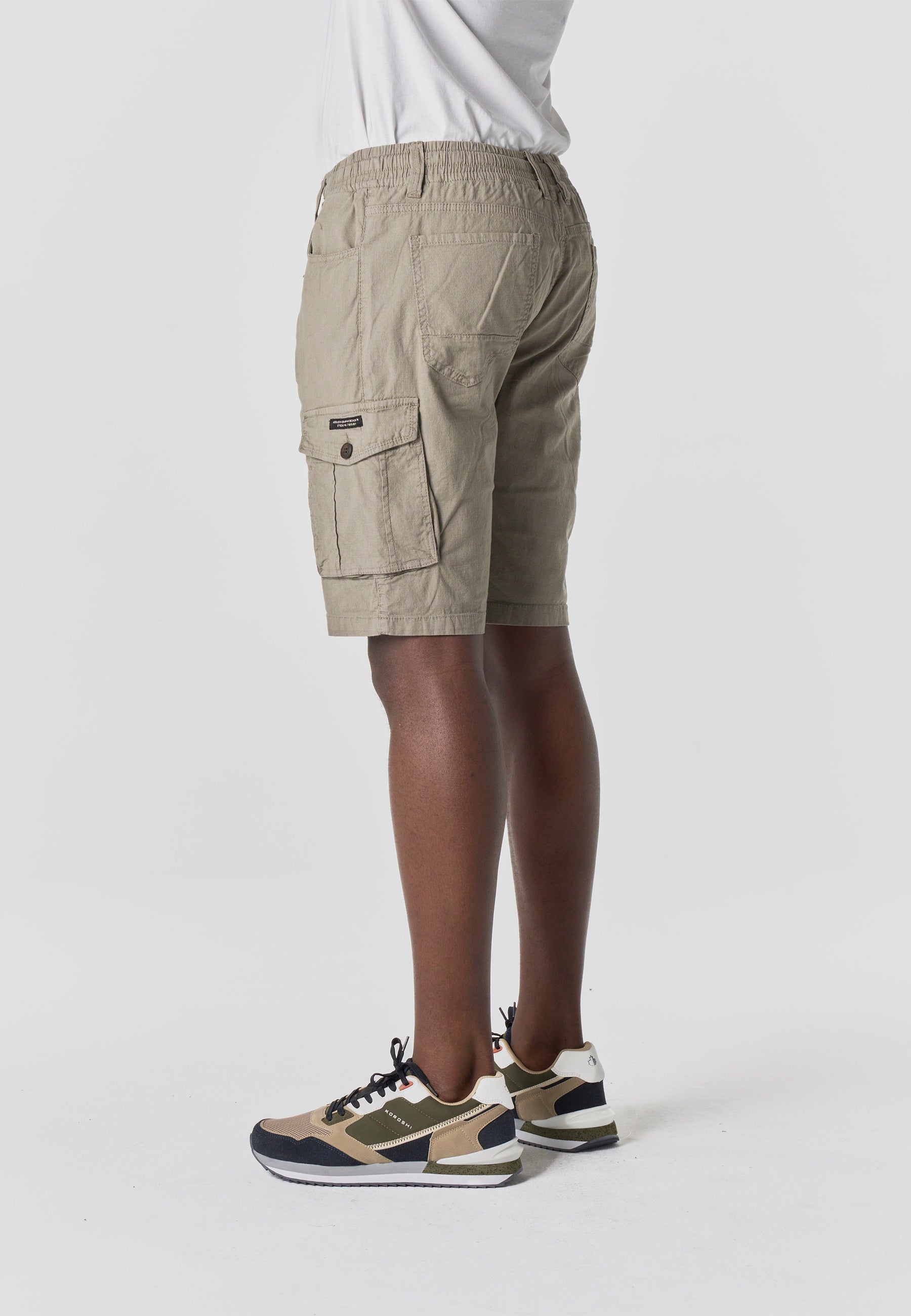 Bermuda Hombre Cargo Algodón Relaxed – Koroshi 2611PS17