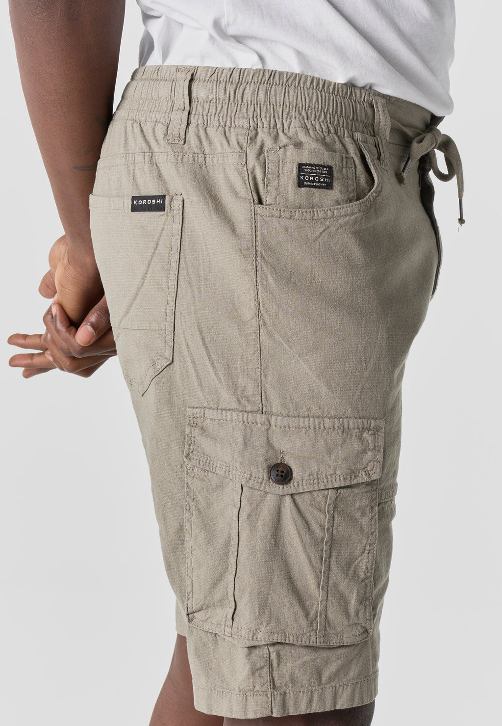 Bermuda Hombre Cargo Algodón Relaxed – Koroshi 2611PS17