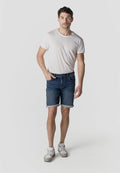 Bermuda Hombre Denim Knit Regular – Koroshi Azul Oscuro