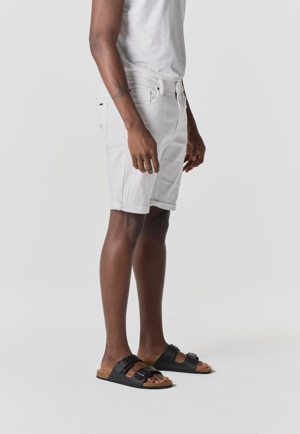 Bermuda Hombre Algodón Regular Blanco – Koroshi 2611PS24