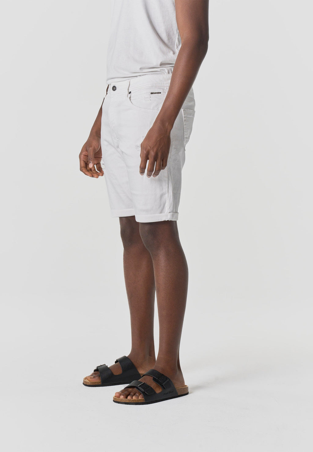 Bermuda Hombre Algodón Regular Blanco – Koroshi 2611PS24