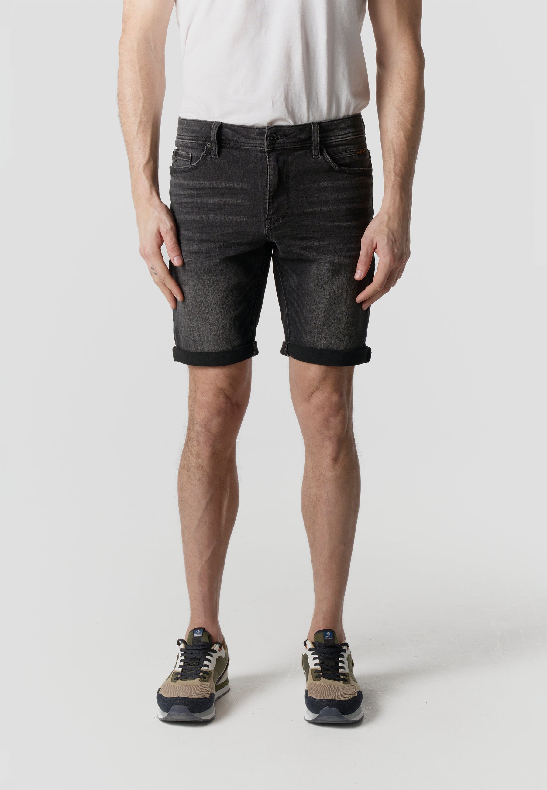 Bermuda Hombre Denim Regular Negro – Koroshi 2611PS26