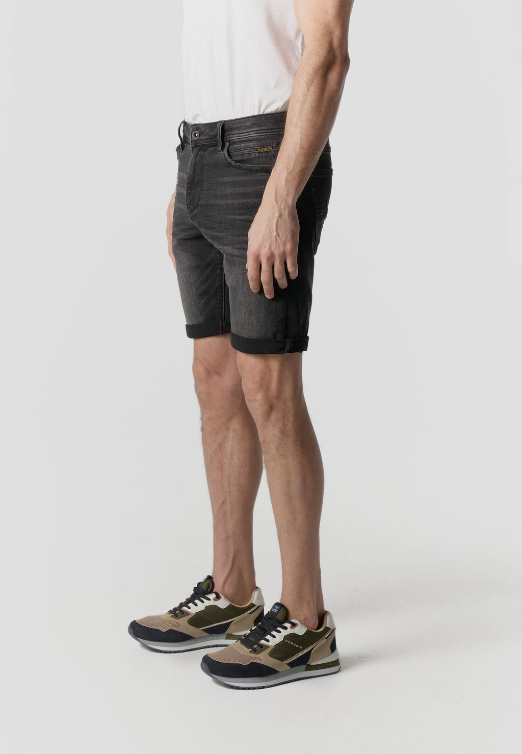 Bermuda Hombre Denim Regular Negro – Koroshi 2611PS26