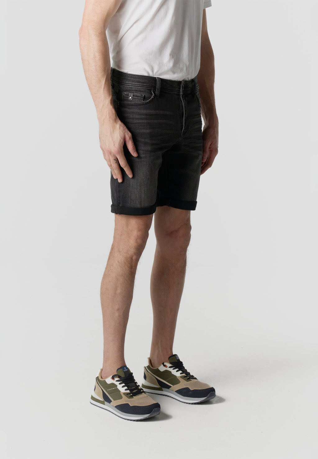Bermuda Hombre Denim Regular Negro – Koroshi 2611PS26