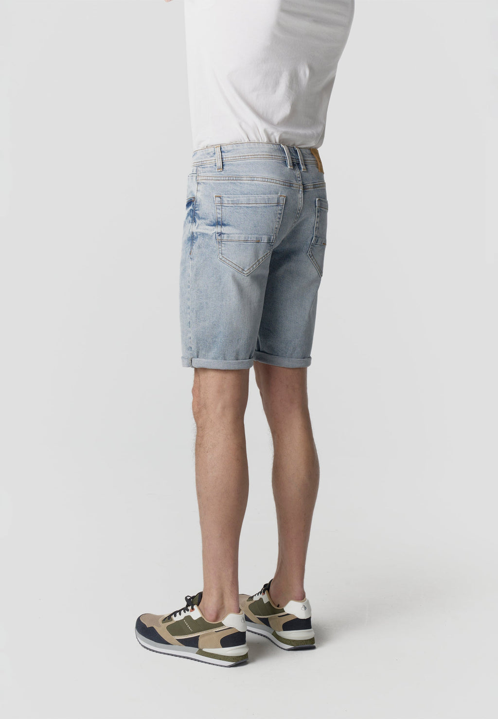 Bermuda Hombre Denim Regular Azul Claro – Koroshi 2611PS27