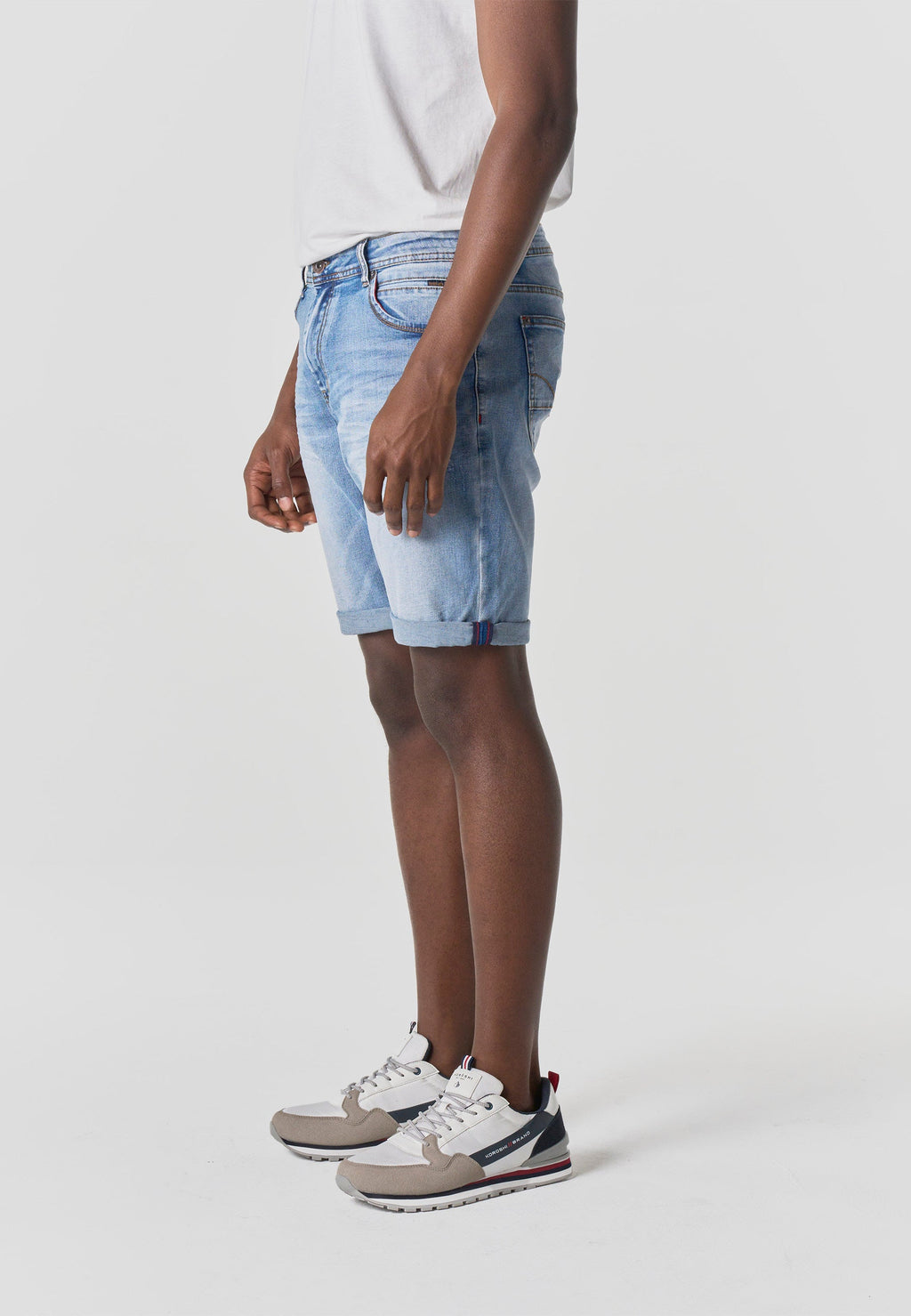 Bermuda Hombre Denim Regular Azul Claro – Koroshi 2611PS33