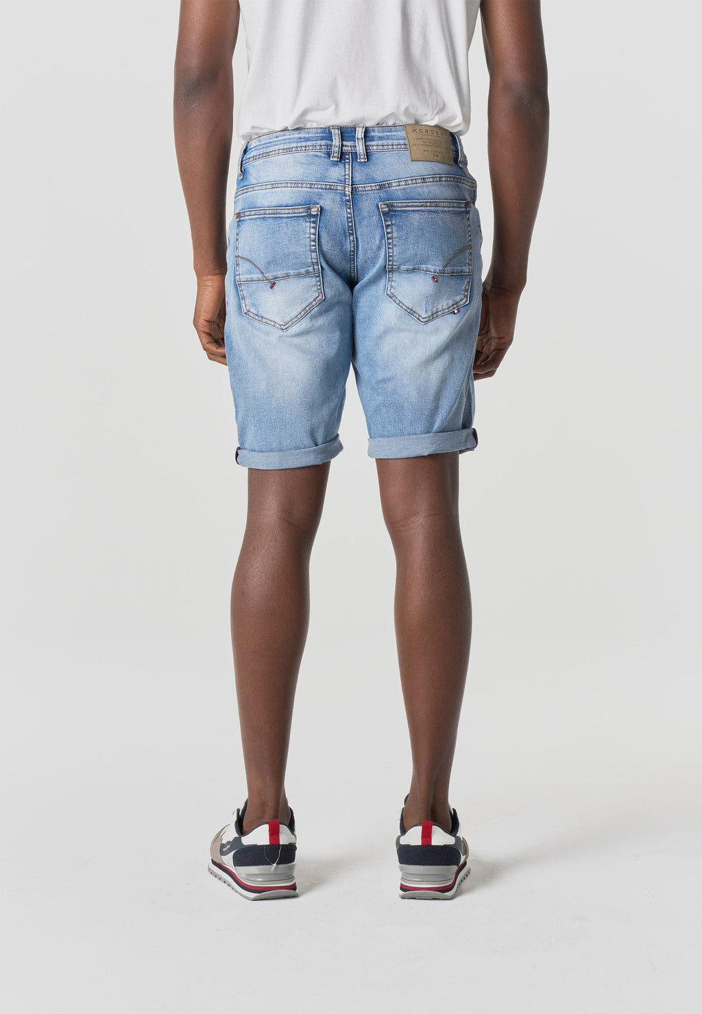 Bermuda Hombre Denim Regular Azul Claro – Koroshi 2611PS33
