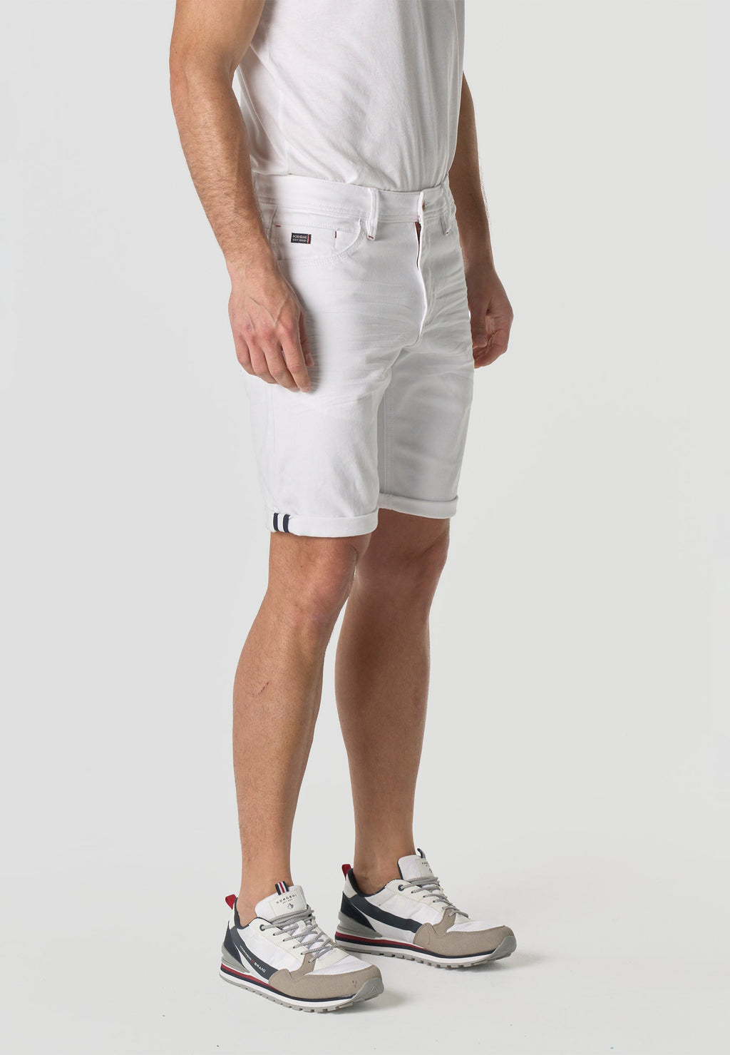 Bermuda Hombre Denim Regular Blanco – Koroshi 2611PS35