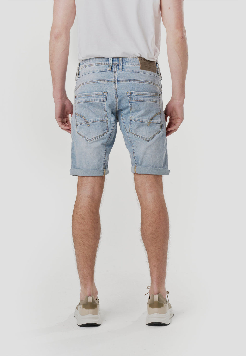 Bermuda Hombre Cargo Denim Azul Claro – Koroshi 2611PS40