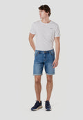 Bermuda Hombre Denim Relaxed Azul Medio – Koroshi 2611PS45
