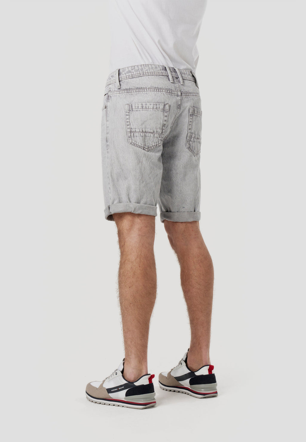 Bermuda Hombre Denim Relaxed Gris – Koroshi 2611PS50