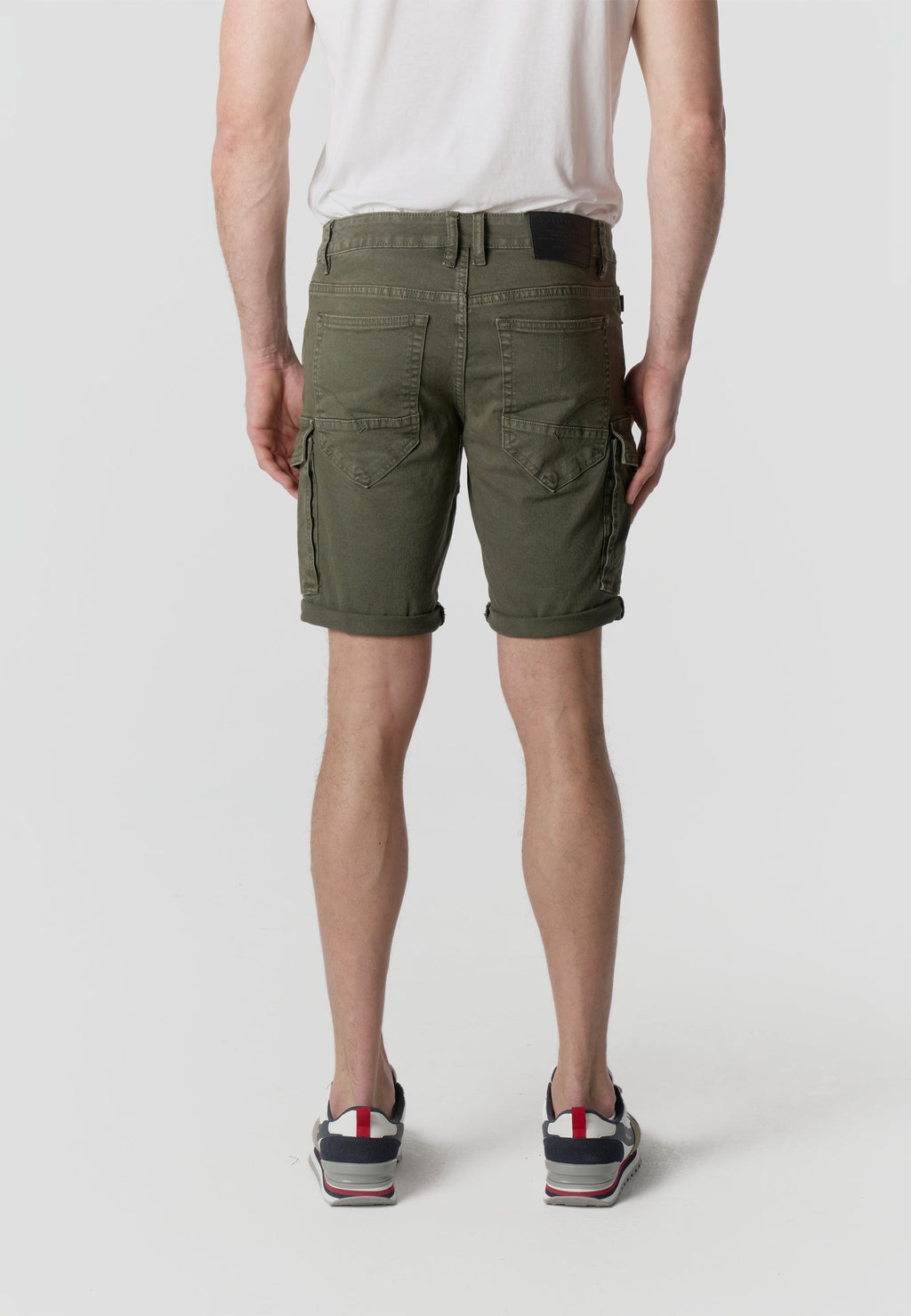 Bermuda Hombre Cargo Denim Verde – Koroshi 2611PS60