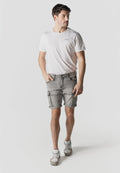 Bermuda Hombre Cargo Denim Lavado Gris – Koroshi 2611PS64