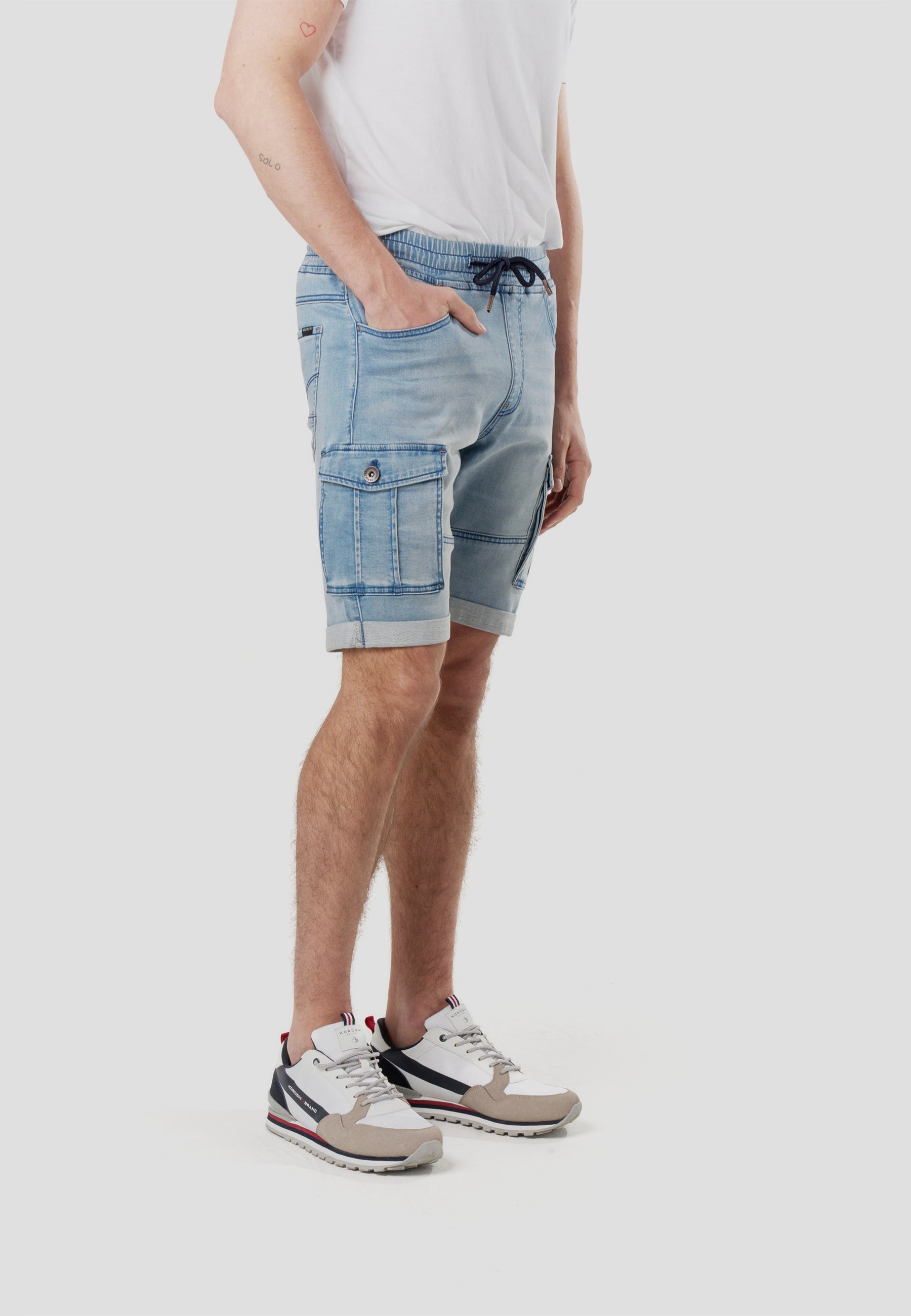 Short Hombre Jogger Cargo Denim – Koroshi 2611PS86