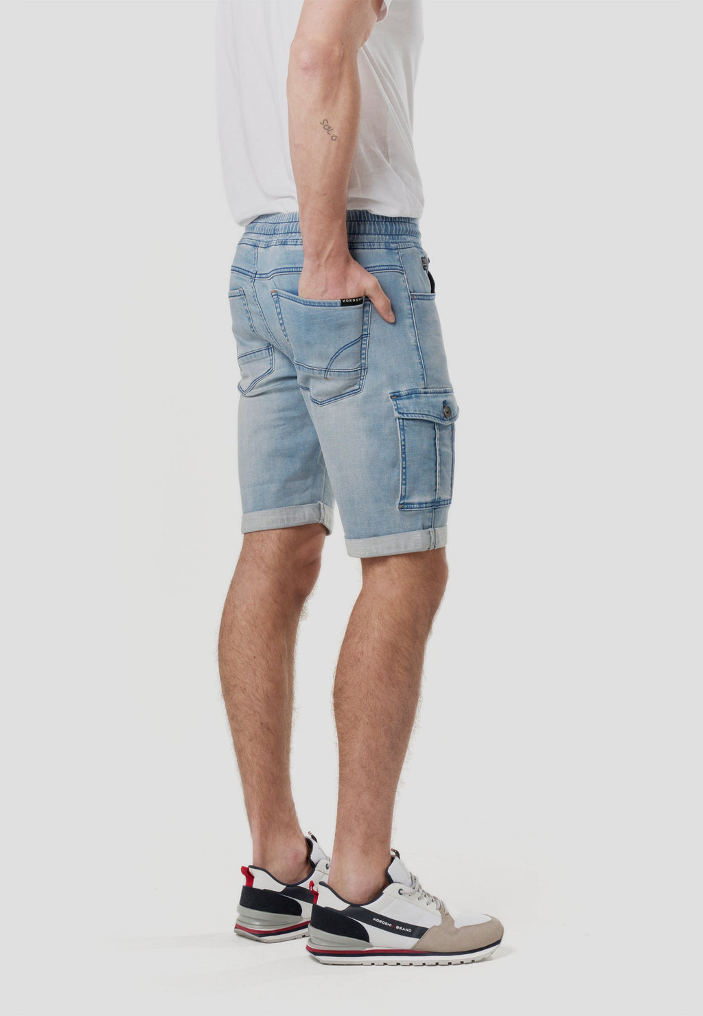 Short Hombre Jogger Cargo Denim – Koroshi 2611PS86