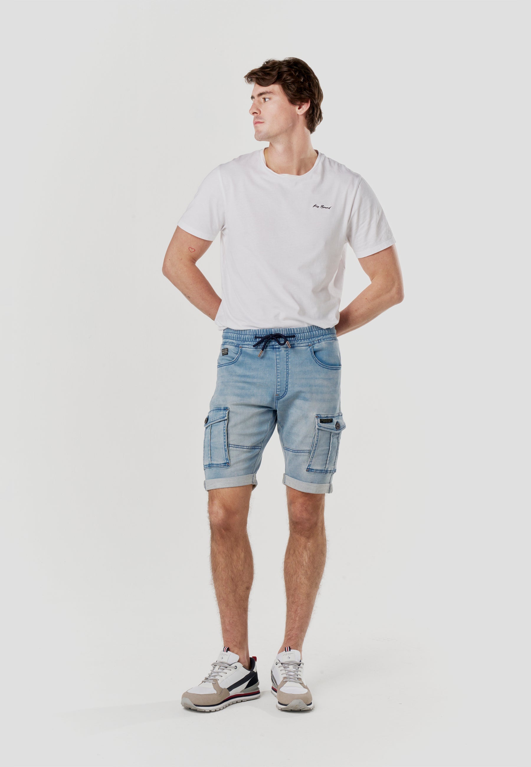 Short Hombre Jogger Cargo Denim – Koroshi 2611PS86