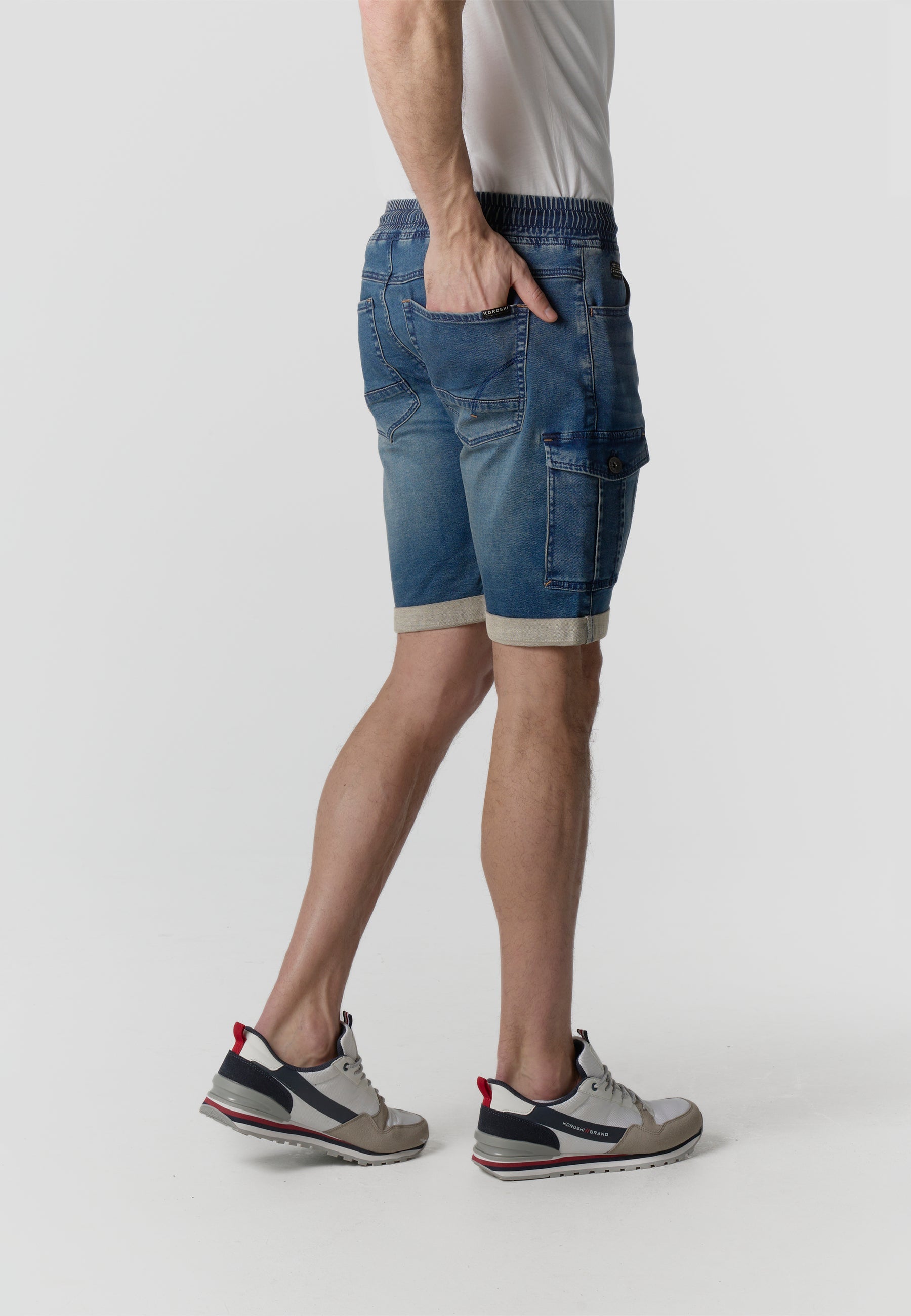 Short Hombre Jogger Cargo Denim – Koroshi 2611PS86