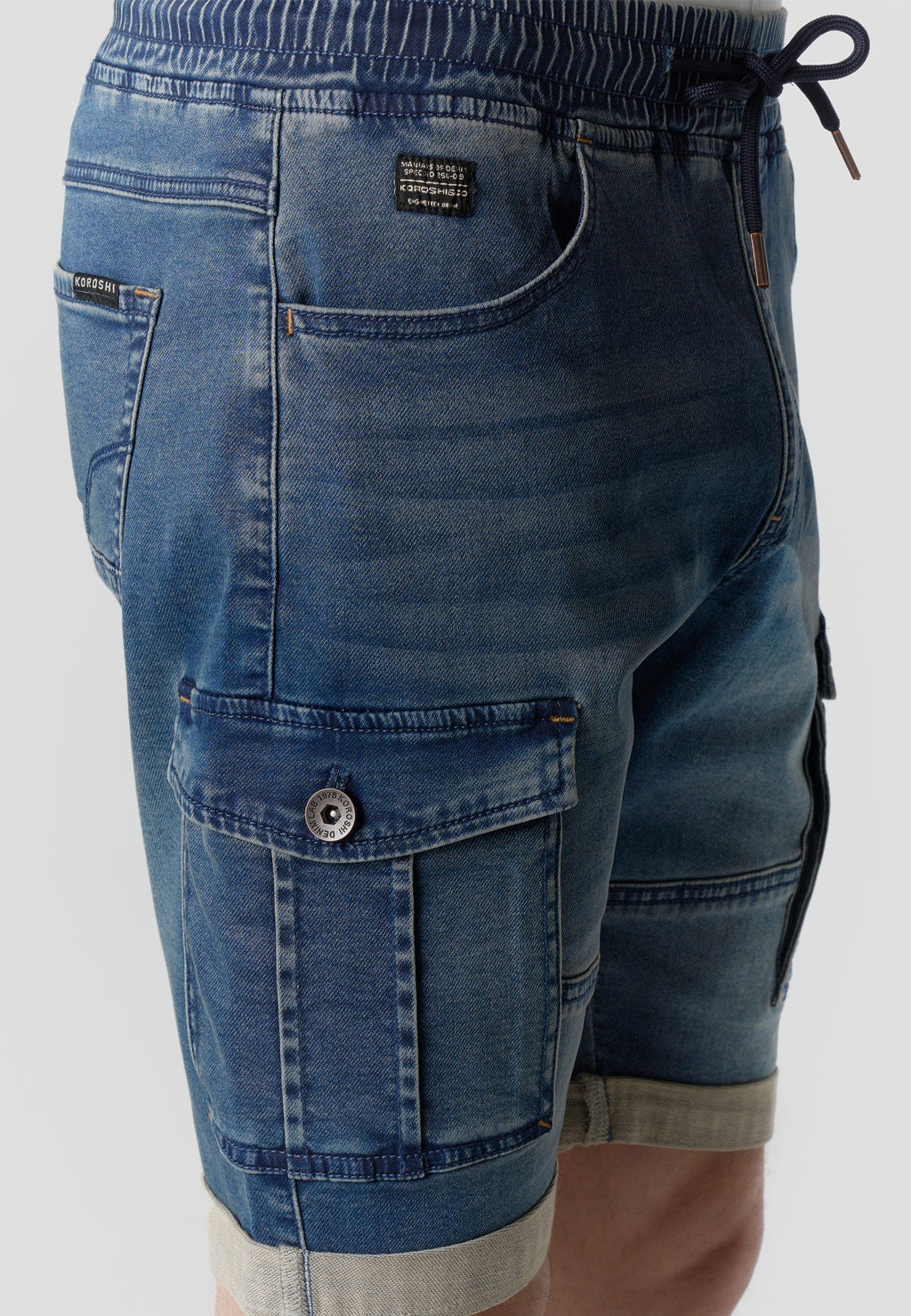 Short Hombre Jogger Cargo Denim – Koroshi 2611PS86