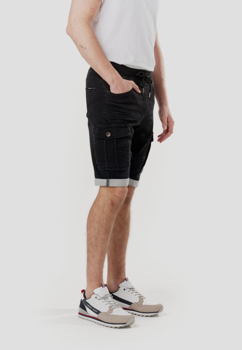 Short Hombre Jogger Cargo Denim – Koroshi 2611PS86
