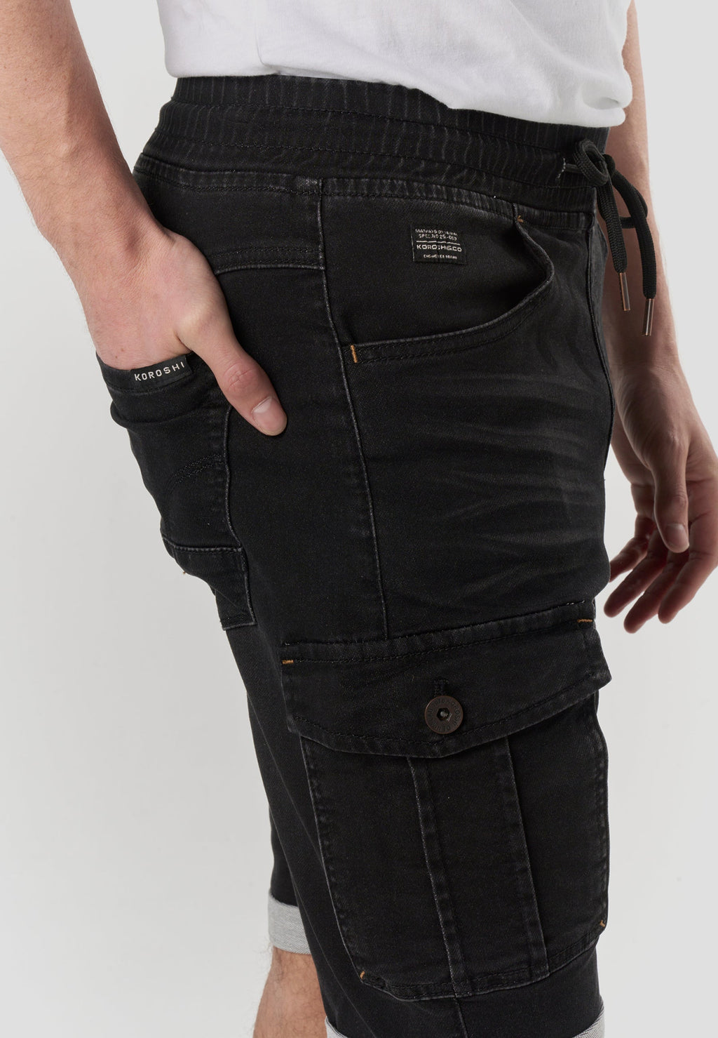 Short Hombre Jogger Cargo Denim – Koroshi 2611PS86
