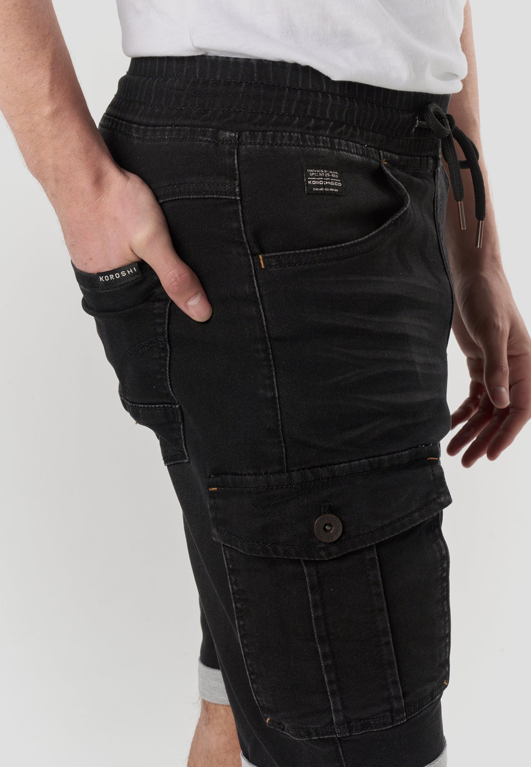 Short Hombre Jogger Cargo Denim – Koroshi 2611PS86