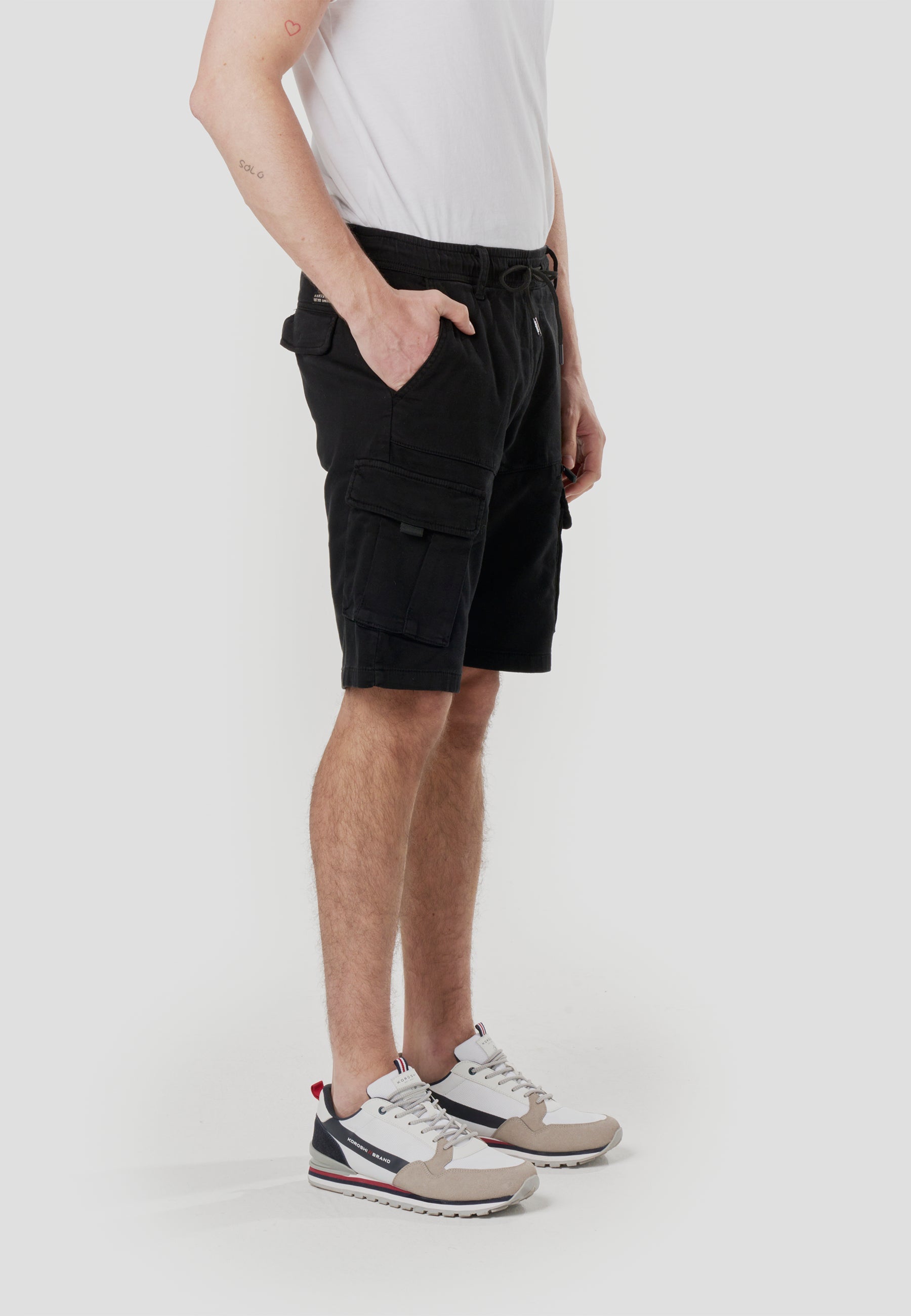 Short Hombre Cargo Deportivo Relaxed – Koroshi 2611PS87