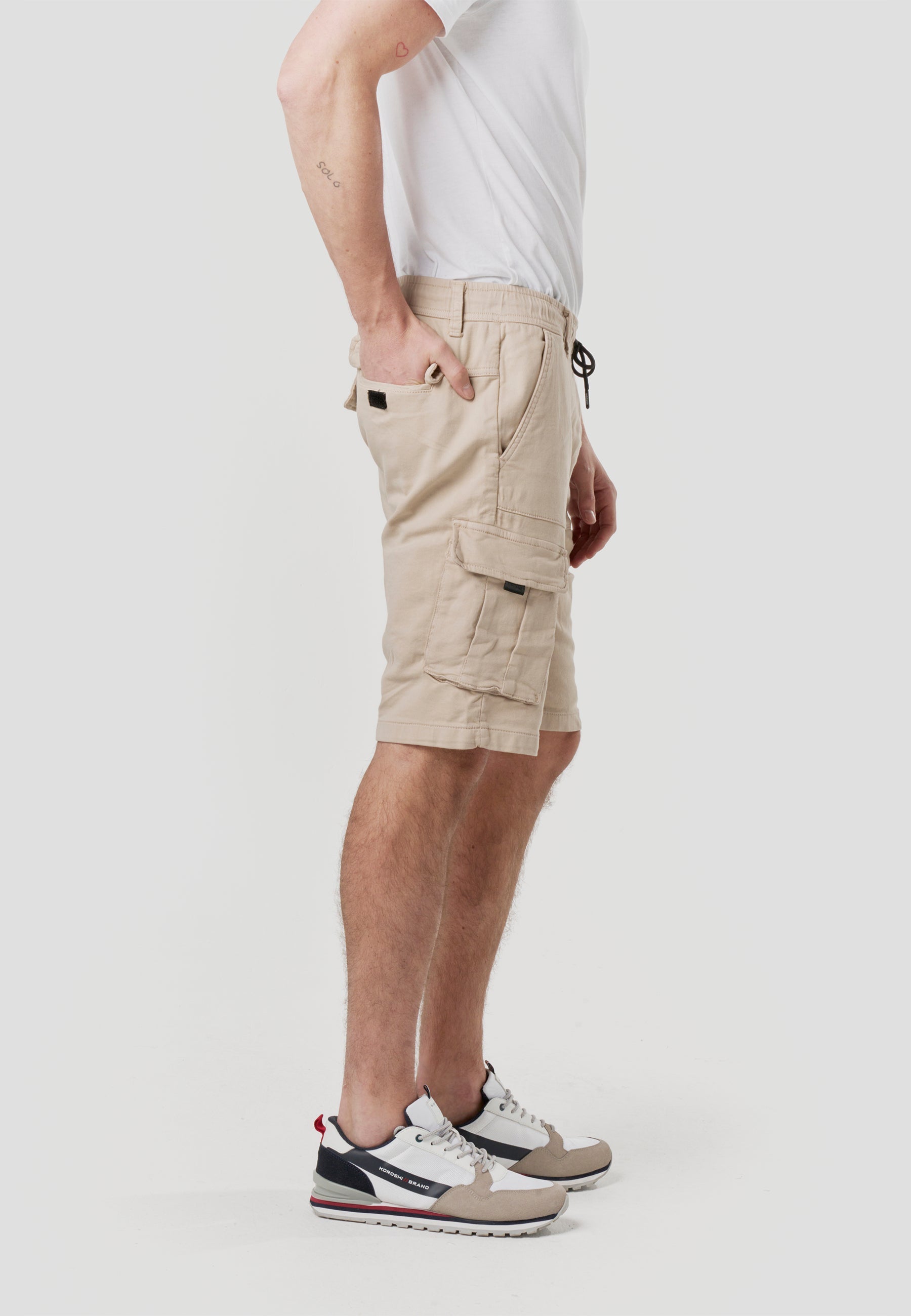 Short Hombre Cargo Deportivo Relaxed – Koroshi 2611PS87