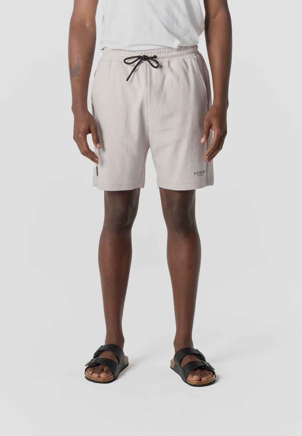 Short Hombre Jogger Técnico Texturizado – Koroshi Piedra
