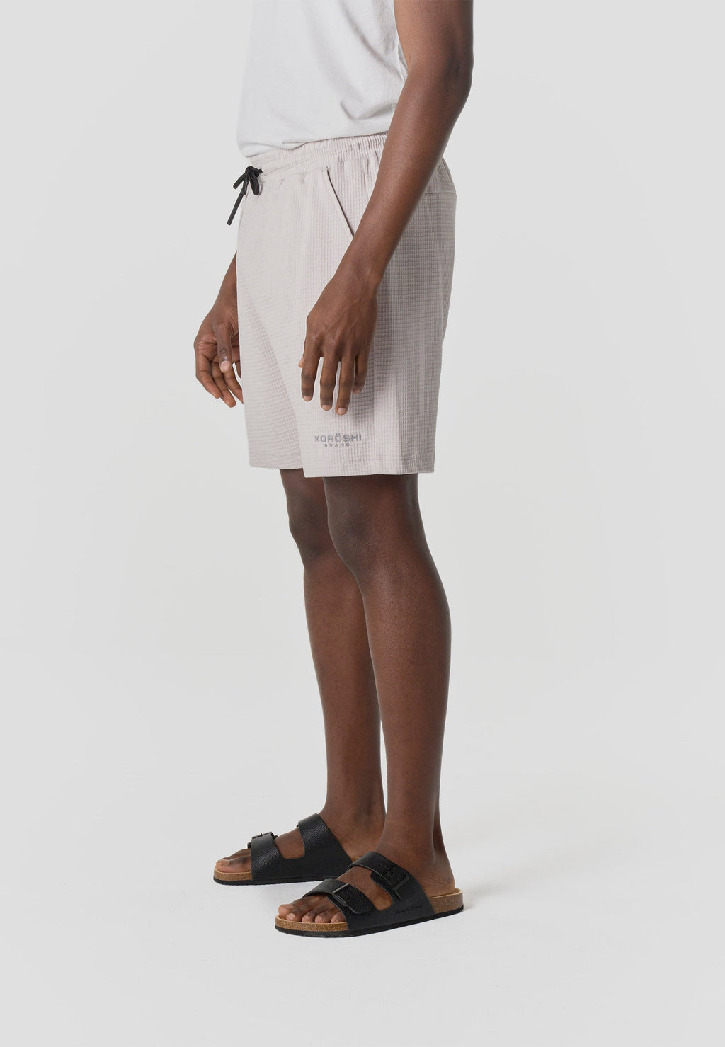 Short Hombre Jogger Técnico Texturizado – Koroshi Piedra