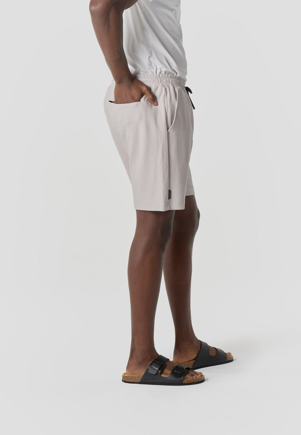 Short Hombre Jogger Técnico Texturizado – Koroshi Piedra