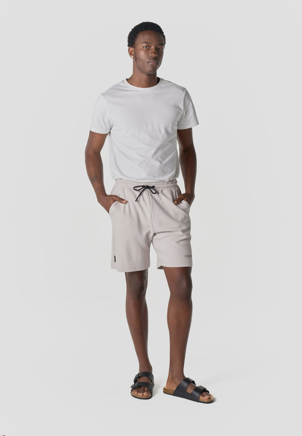 Short Hombre Jogger Técnico Texturizado – Koroshi Piedra