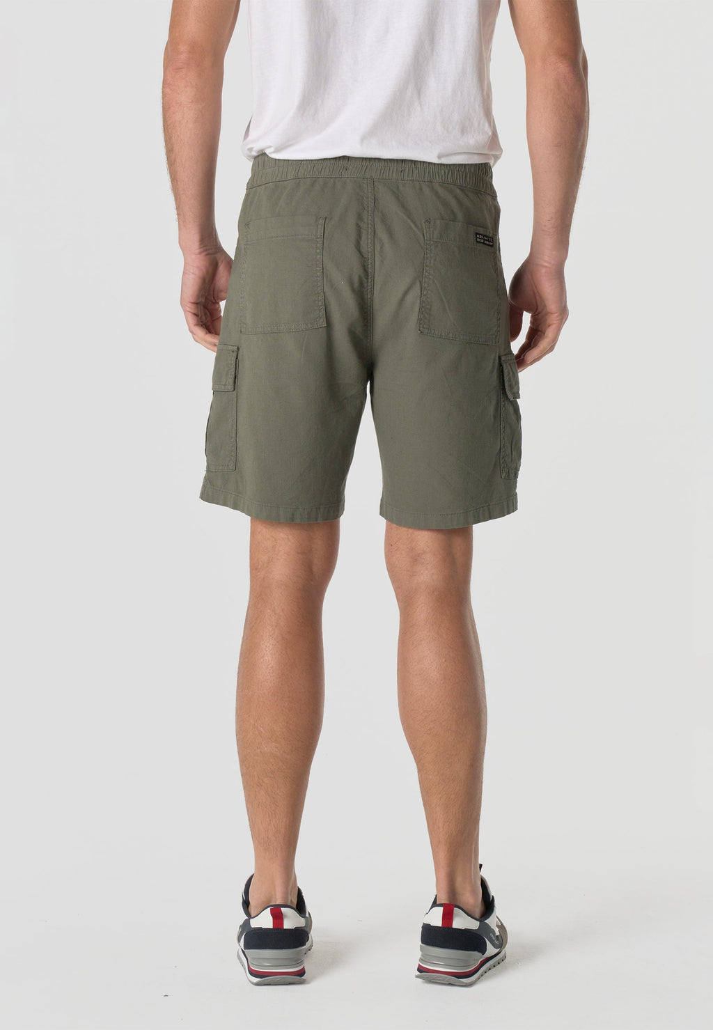 Bermuda Hombre Cargo Algodón Relaxed Kaki – Koroshi 2611PS93