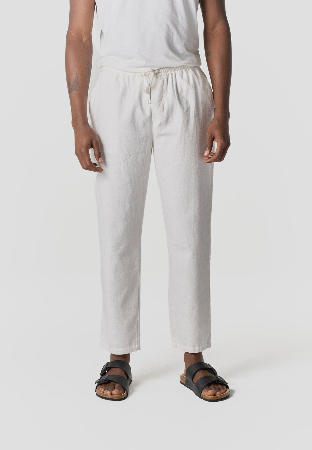 Pantalón Jogger Relaxed Crudo Hombre 100% Algodón | Koroshi