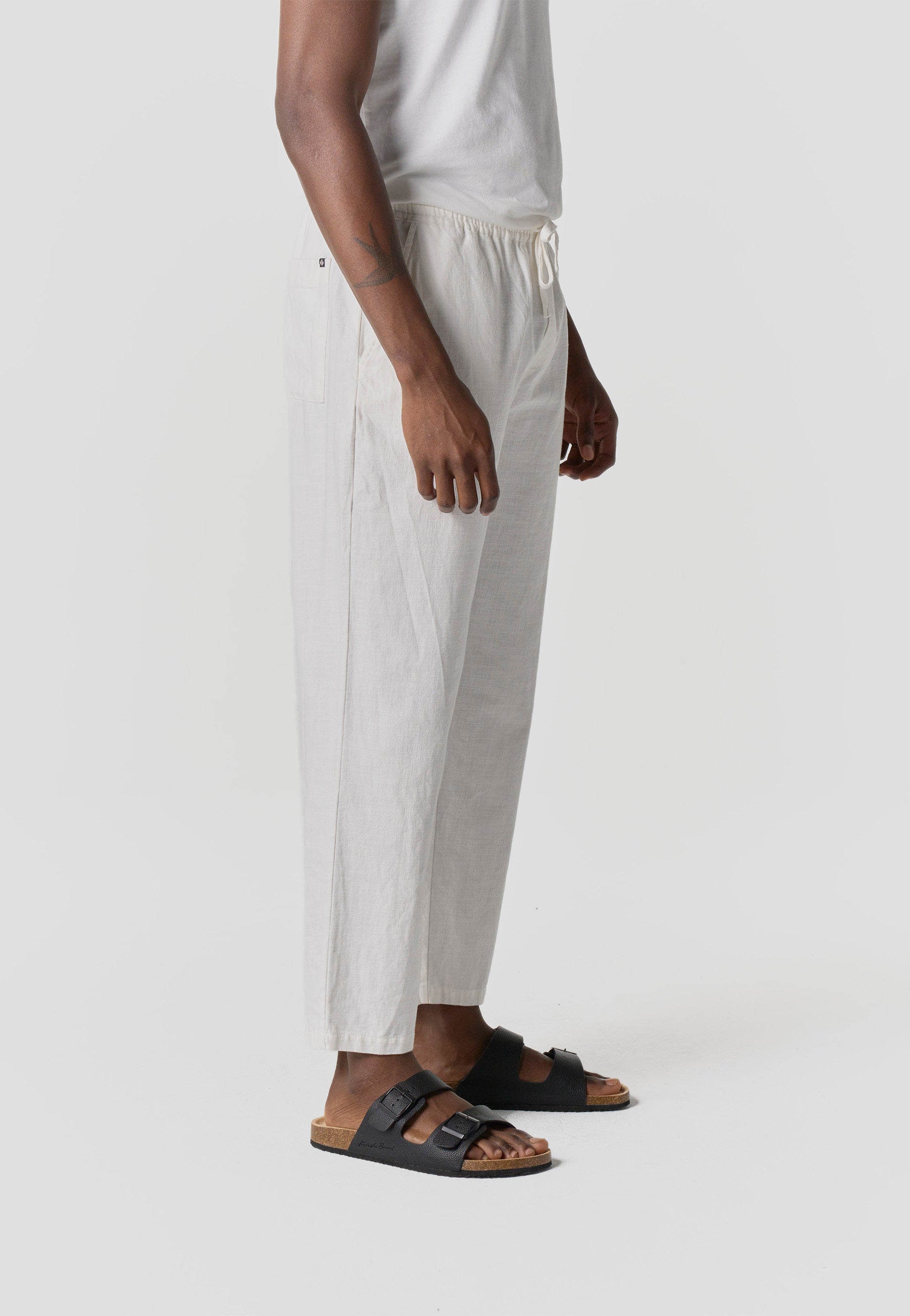 Pantalón Jogger Relaxed Crudo Hombre 100% Algodón | Koroshi