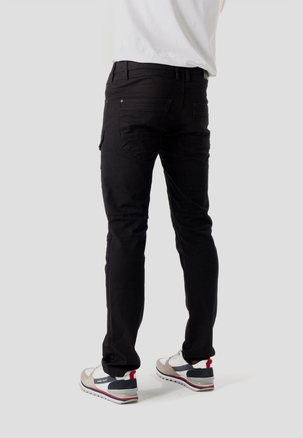 Pantalón Hombre Vaquero Workwear Cargo – Koroshi Negro