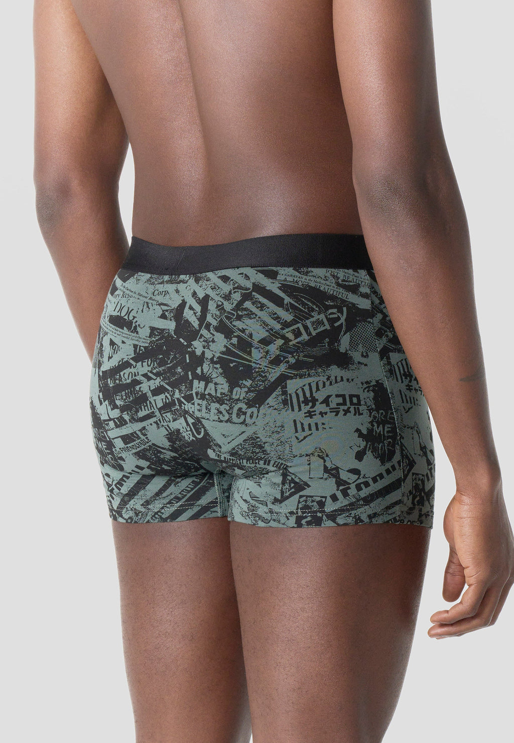 Pack 5 Calzoncillos Bóxer Hombre Estampado Algodón – Koroshi 2611UN03