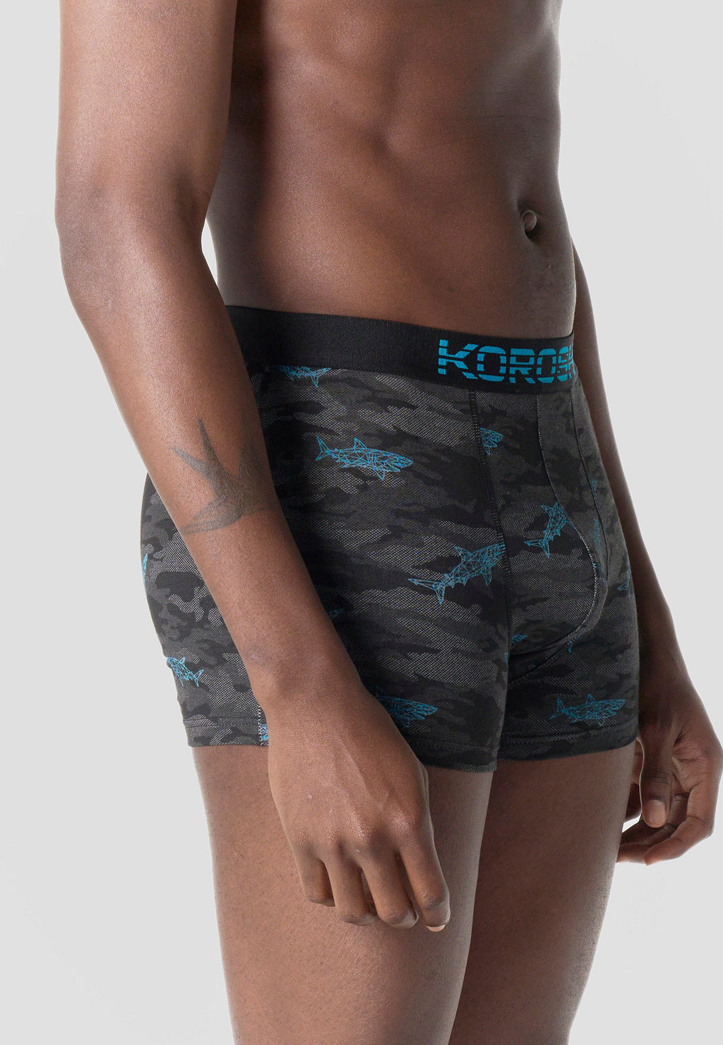 Pack 3 Calzoncillos Bóxer Hombre Estampado Algodón – Koroshi 2611UN05